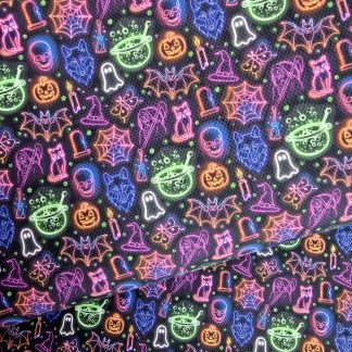 Halloween 064 Canvas Fabric Sheet A4 280sgm