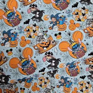 Halloween 063 Canvas Fabric Sheet A4 280gsm