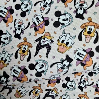 Halloween 062 Canvas Fabric Sheet A4 280gsm