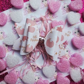 Hello Pumpkin Halloween Hair Bow