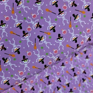 Halloween 011 Canvas Fabric Sheet A4 280gsm