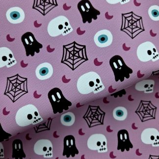 Halloween 018 Canvas Fabric Sheet A4 280gsm