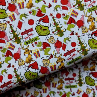 Christmas 008 Canvas Fabric Sheet A4 280gsm