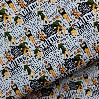 Christmas 013 Canvas Fabric Sheet A4 280gsm