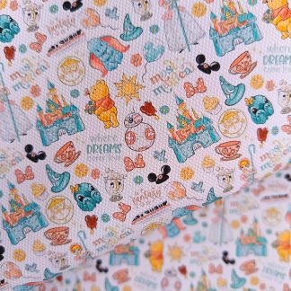 Disney 029 Canvas Fabric Sheet A4