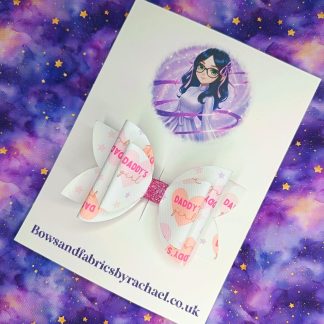 Daddys Girl 001 Hair Bow