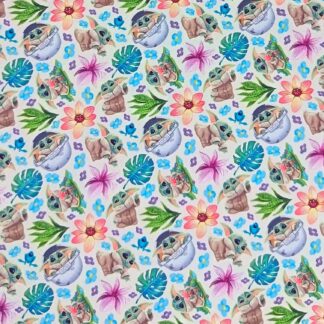 Yoda 003 Canvas Fabric Sheet