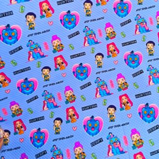 K Pop 011 Canvas Fabric Sheet