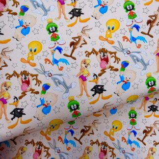 Looney 001 Canvas Fabric Sheet