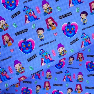 K Pop 011 Canvas Fabric Sheet