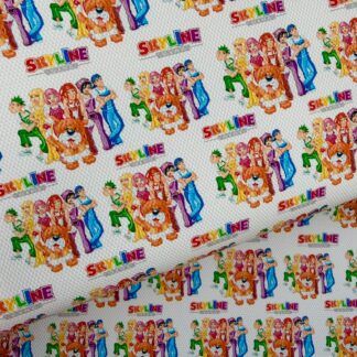 Skyline 002 Canvas Fabric Sheet