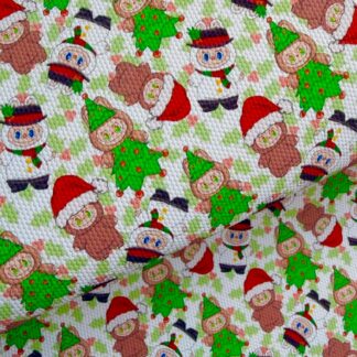 Bubu Christmas 001 Canvas Fabric Sheet