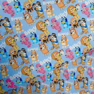 Blue Dog 015 Canvas Fabric Sheet