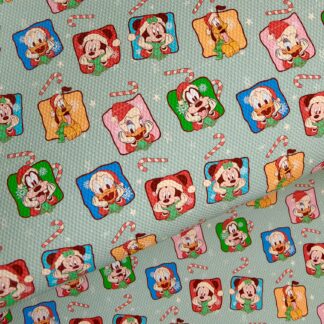 Clubhouse Christmas 014 Canvas Fabric Sheet