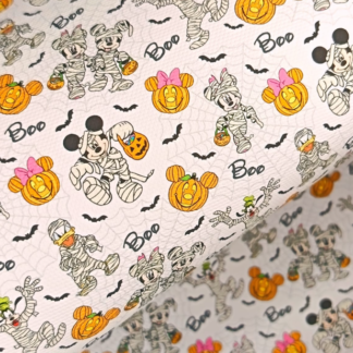 Disney Halloween 006 Canvas Fabric Sheet