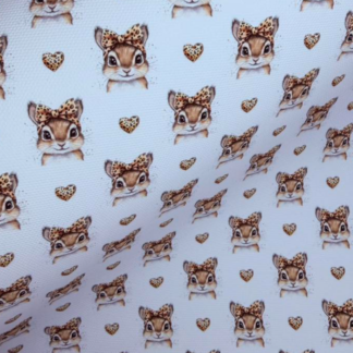 Animals 002 Canvas Fabric Sheet