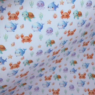 Animals 004 Canvas Fabric Sheet