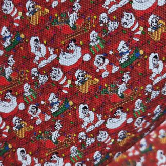 Christmas 021 Canvas Fabric Sheet A4 280gsm