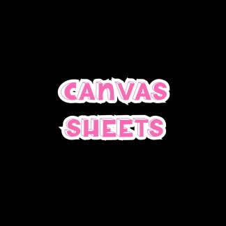 Canvas Sheets