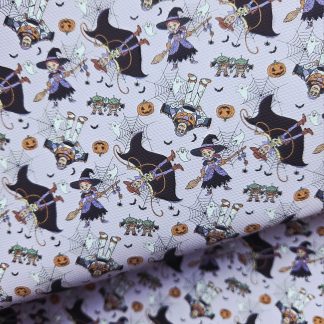 Halloween 031 Canvas Fabric Sheet A4 280gsm