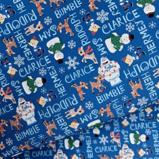 Christmas 023 Canvas Fabric Sheet A4 280gsm