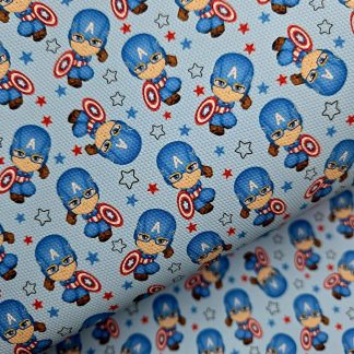 Heroes 003 Canvas Fabric Sheet A4 280gsm