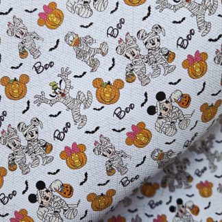 Halloween 034 Canvas Fabric Sheet A4 280gsm
