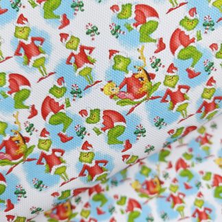 Christmas 025 Canvas Fabric Sheet A4 280gsm