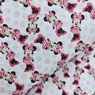 Cute Mouse Canvas Fabric Sheet A4 280gsm