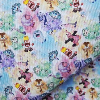 Disney Movies 052 Canvas Fabric Sheet A4 280gsm