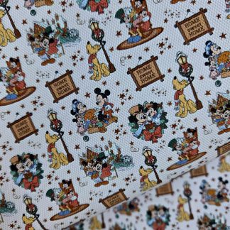 Christmas 044 Canvas Fabric Sheet A4 280gsm