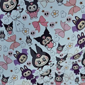 Halloween 056 Canvas Fabric Sheet A4 280gsm