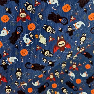 Halloween 100 Canvas Fabric Sheet A4 280gsm