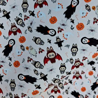 Halloween 105 Canvas Fabric Sheet A4 280gsm