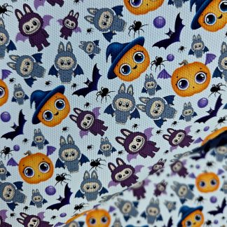 Halloween 114 Canvas Fabric Sheet A4 280gsm