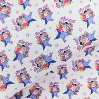 K Pop 007 Canvas Fabric Sheet A4 280gsm