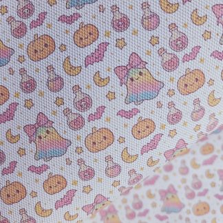 Halloween 116 Canvas Fabric Sheet A4 280gsm
