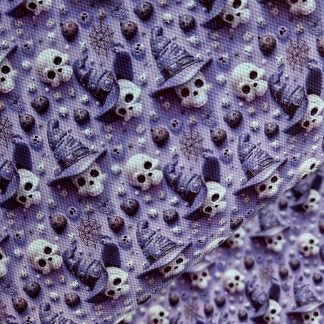 Halloween 122 Canvas Fabric Sheet A4 280gsm