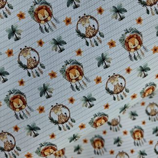 Animals 005 Canvas Fabric Sheet