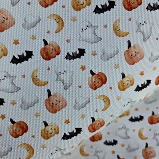 Halloween 131 Canvas Fabric Sheet A4 280gsm