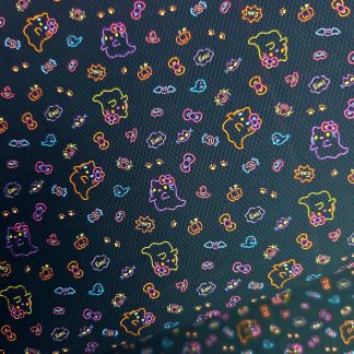 Halloween 133 Canvas Fabric Sheet A4 280gsm