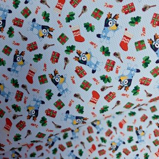 Christmas 059 Canvas Fabric Sheet A4 280gsm