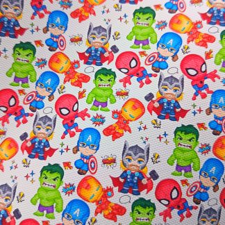 Heroes 002 Canvas Fabric Sheet