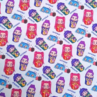 K Pop 009 Canvas Fabric Sheet