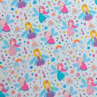 Fairies 001 Canvas Fabric Sheet