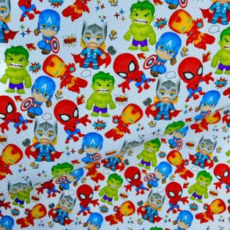 Heroes 002 Canvas Fabric Sheet
