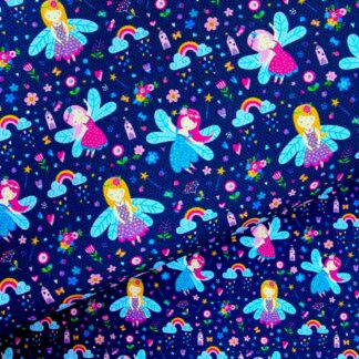 Fairies 002 Canvas Fabric Sheet