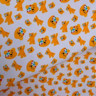 Pudsey 001 Canvas Fabric Sheet