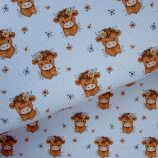 Animals 009 Canvas Fabric Sheet