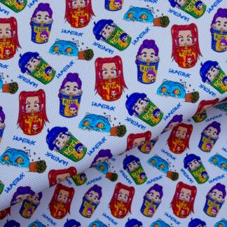 K Pop 009 Canvas Fabric Sheet